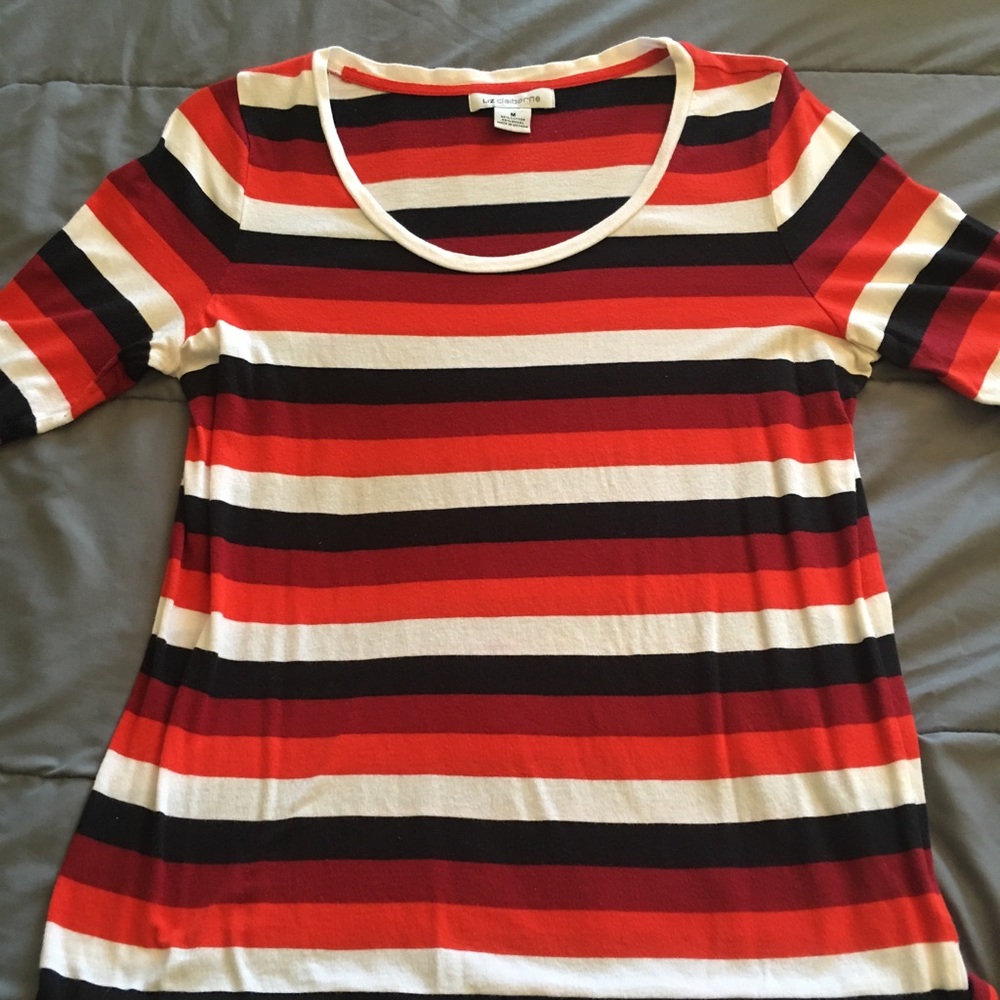 Liz Clairborne fitted short sleeve shirt